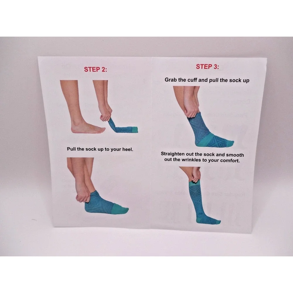 LEVSOX Compression Socks Women and Men, 20-30mmHg, Wide Calf 3 pair per box
